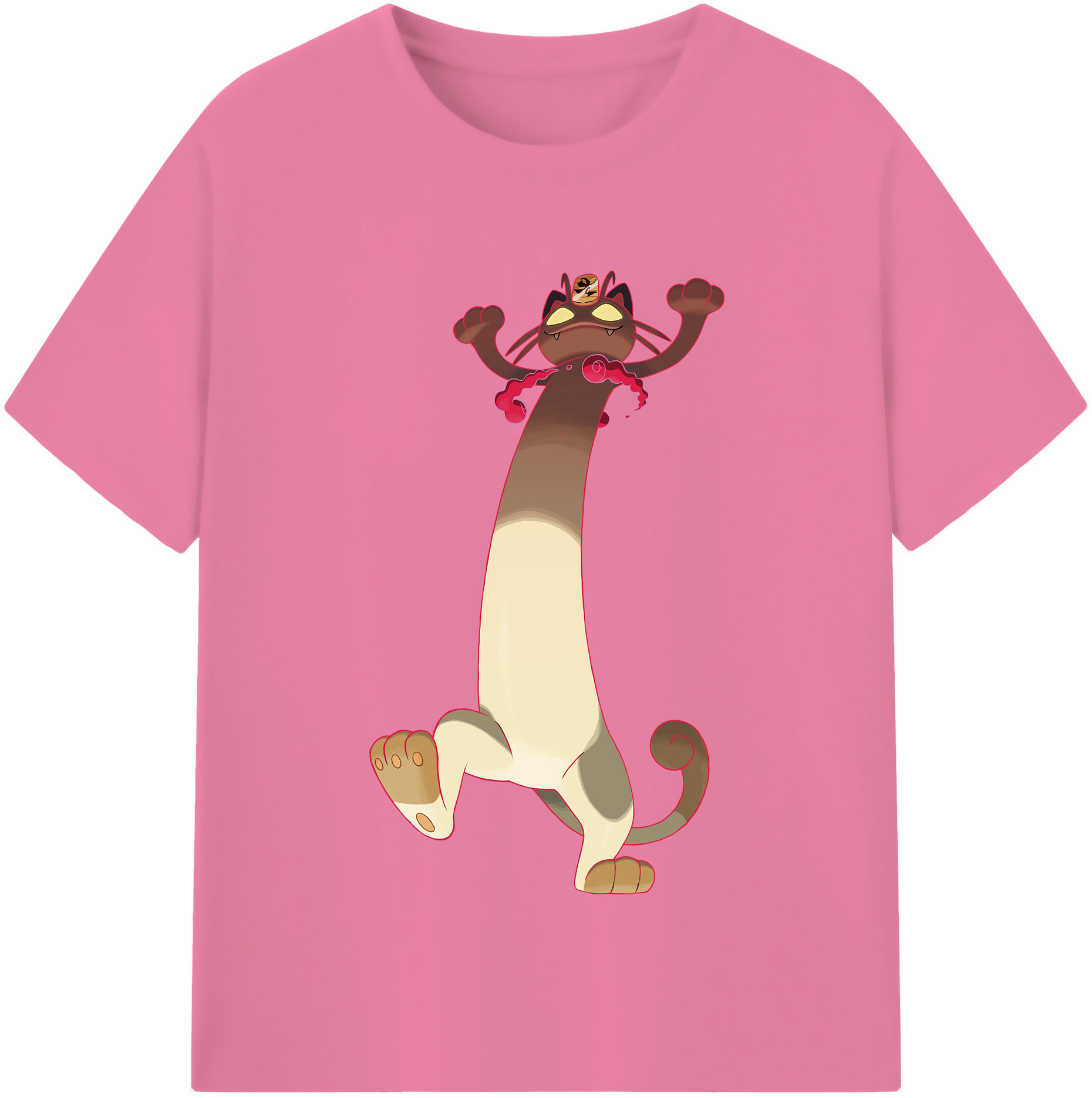（画像用） ポケットモンスター Pokémon 綿100％半袖Tシャツ（フロントプリント）